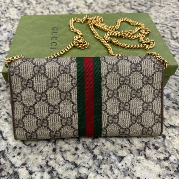 Gucci Purse Wallet with strap - Picture 5 of 12